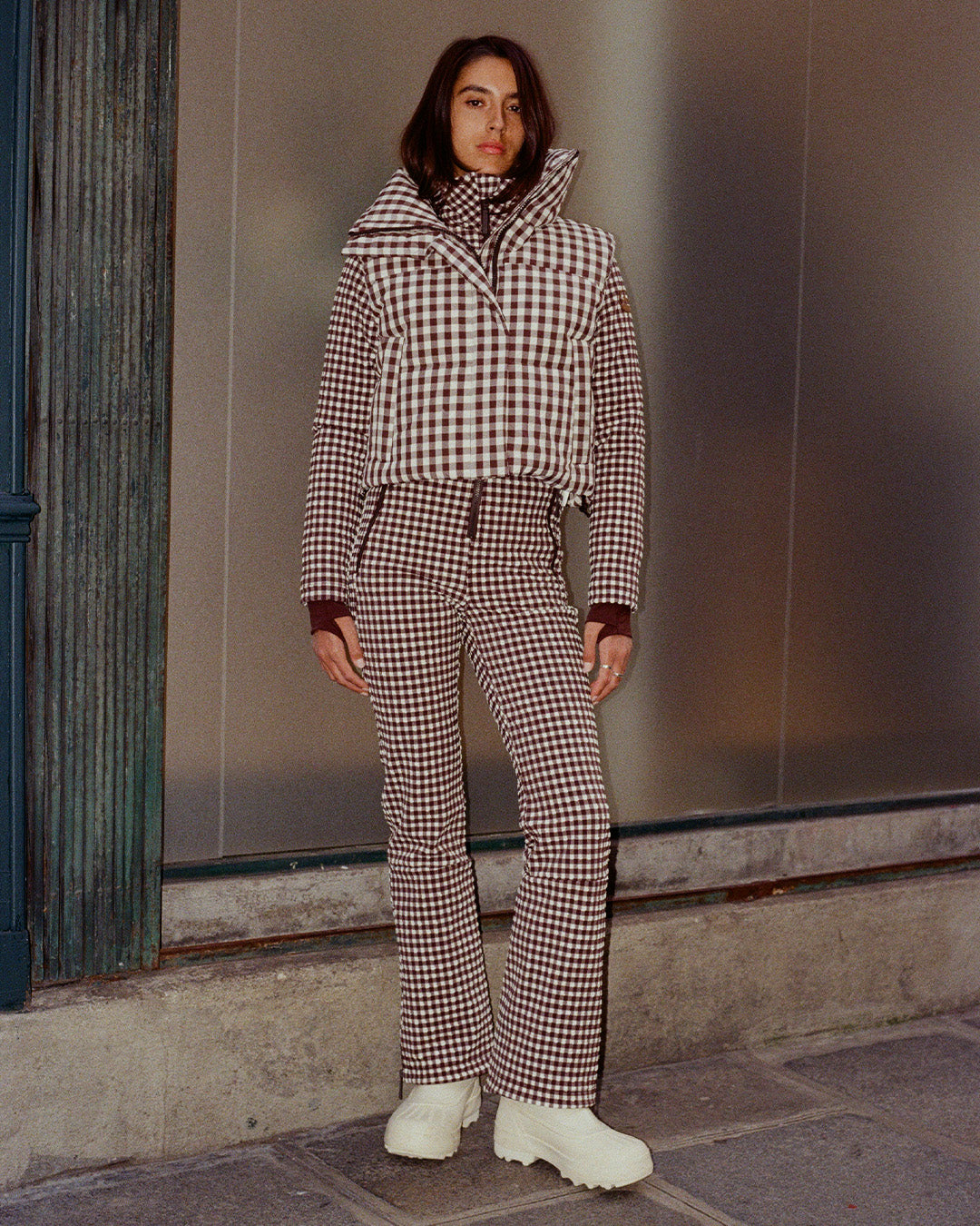 #color_chocolate gingham