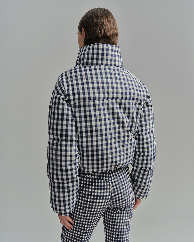 #color_Indigo Gingham