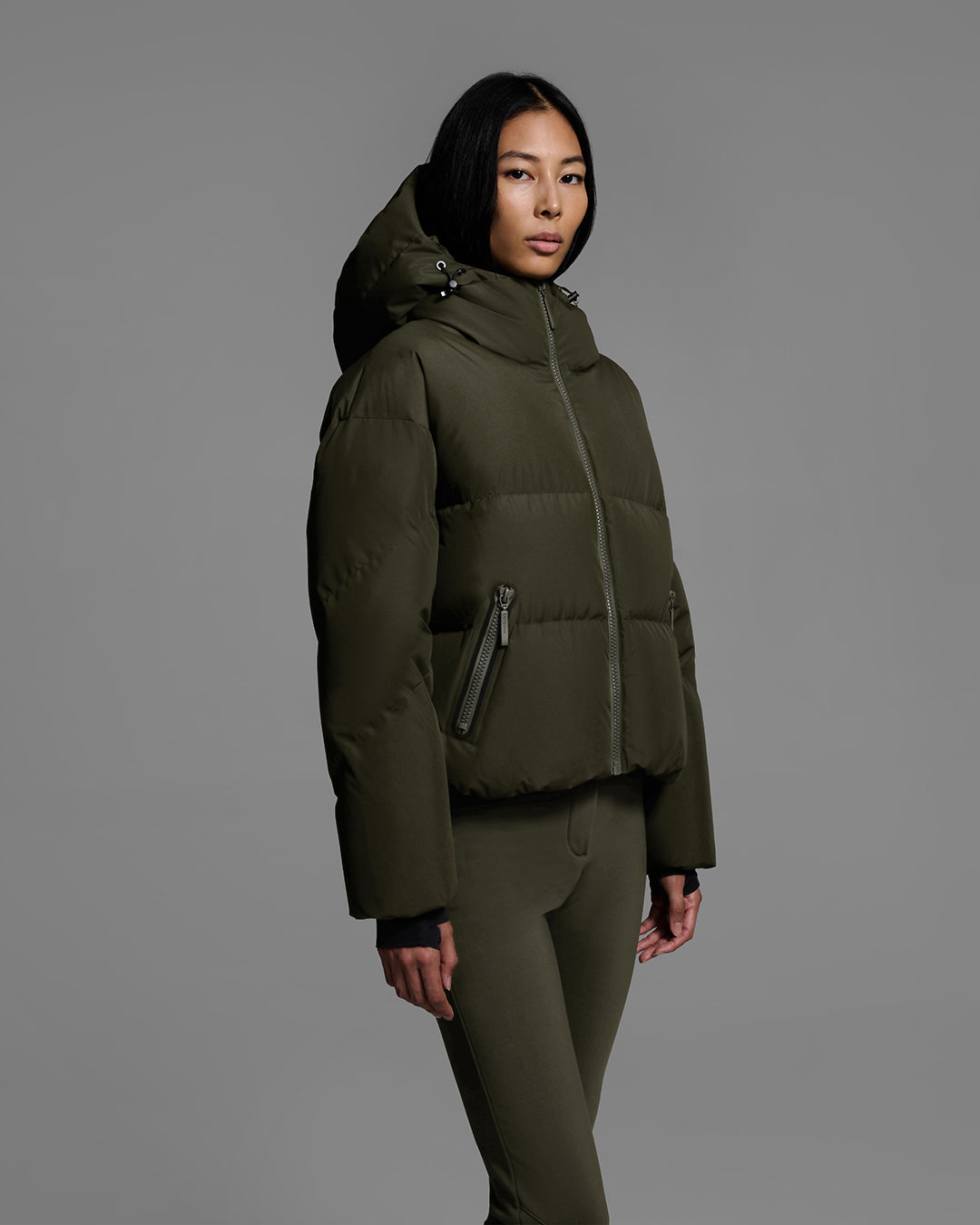 【Meravel】 ミーラベル Essential Padded Jacket Meribel Down Ski Jacket